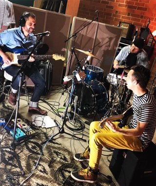 Cory Wong, Charlie Hunter and Jordan Rose working on a new record!