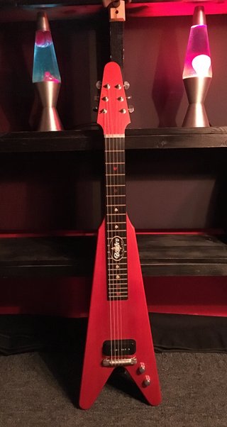 Custom Boudreau Flying Vee Lapsteel