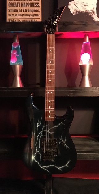 1986 Charvel Model 2 Custom Paint by Wayne Jarret