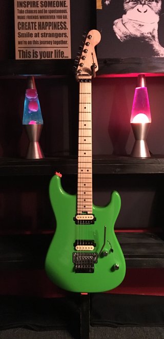 Charvel San Dimas Pro Mod Slime Green